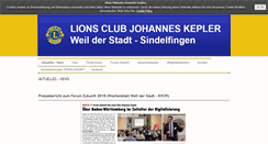 Desktop Screenshot of lcjk.de